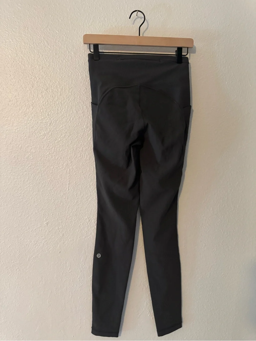 lululemon athletica Black Ribbed Leggings